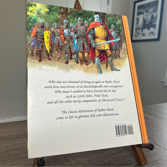 1997 The Legend If Robin Hood Large Story Picture Book - Picture 5 of 11